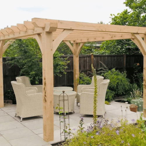 Thermo Oak Pergola