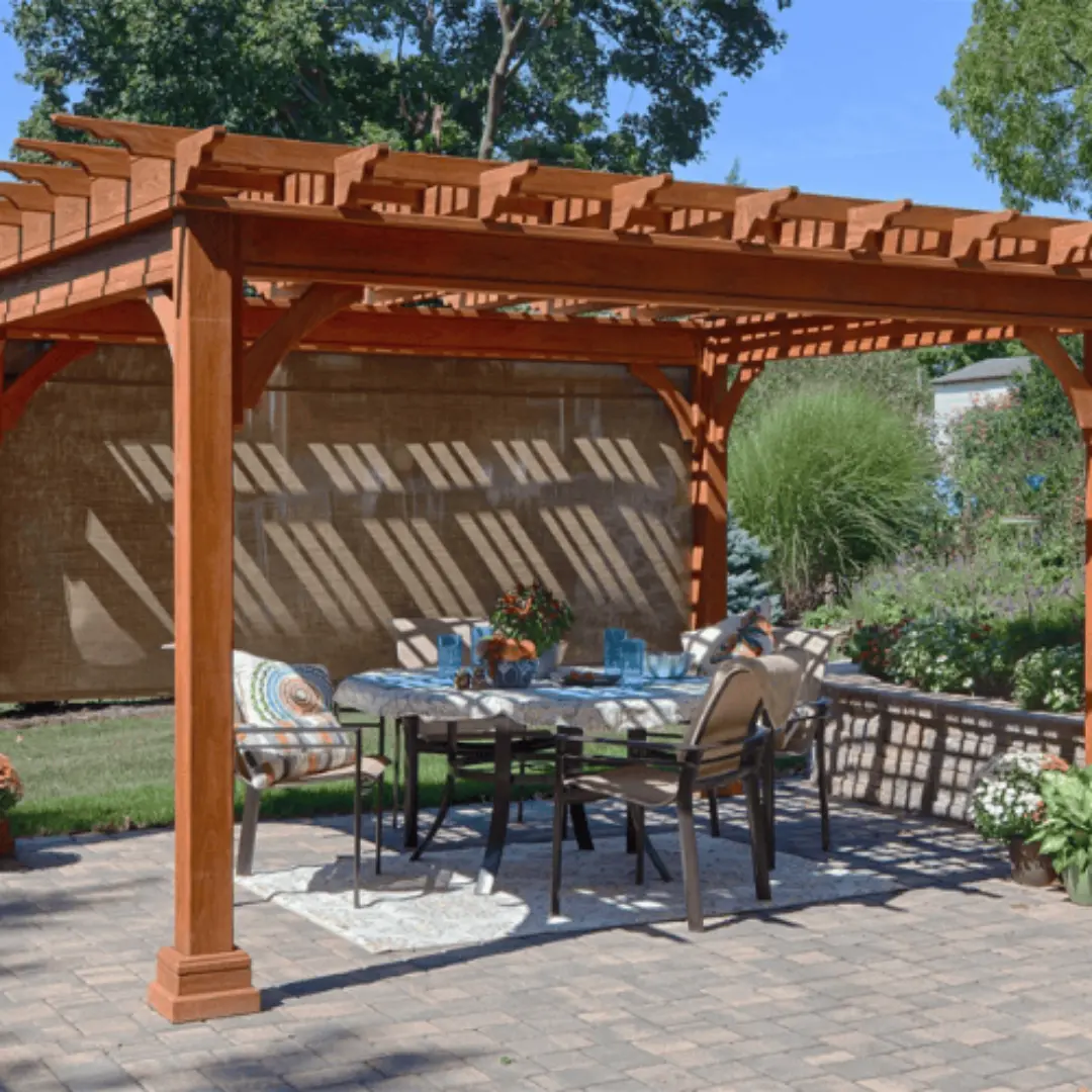 Thermo Pine Pergola
